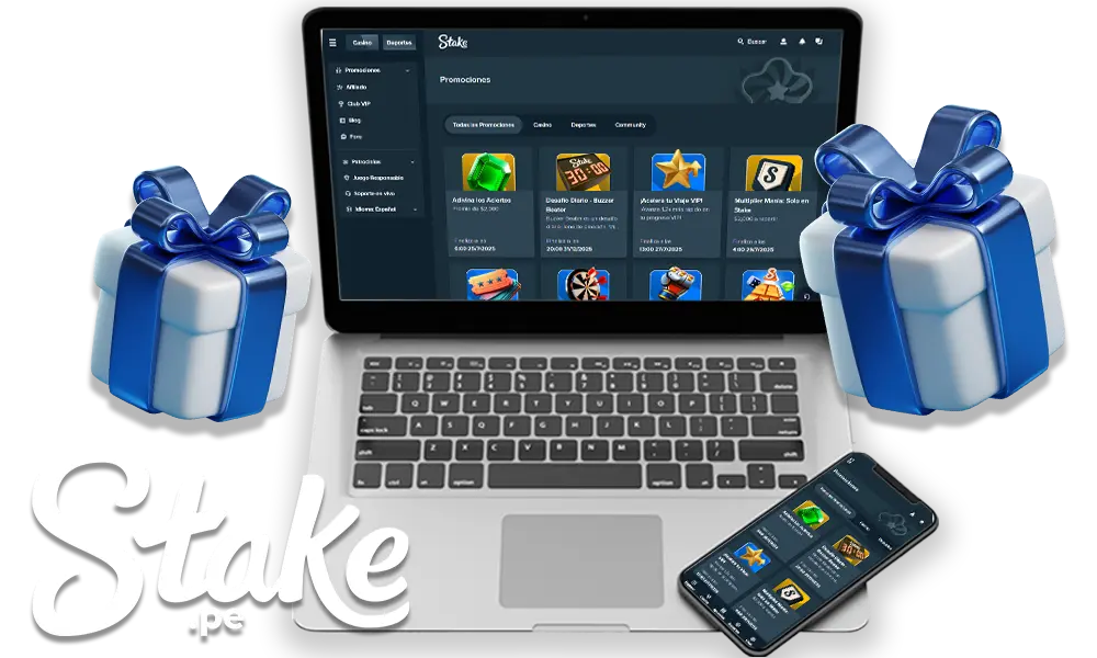 Bono de bienvenida Stake Perú: 100 % en tu primer depósito