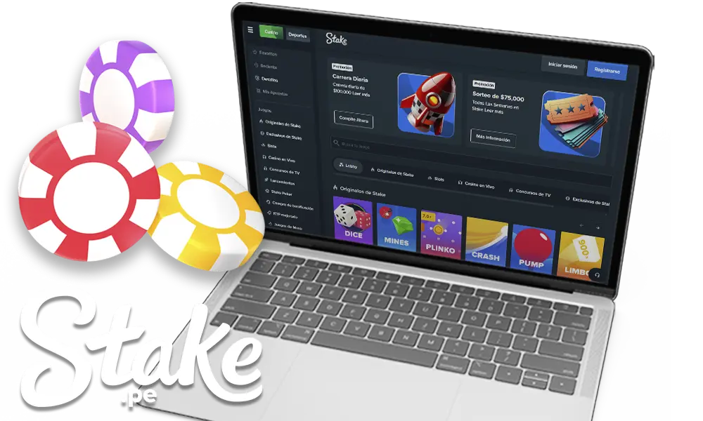 Stake Casino Perú: juega a los mejores juegos